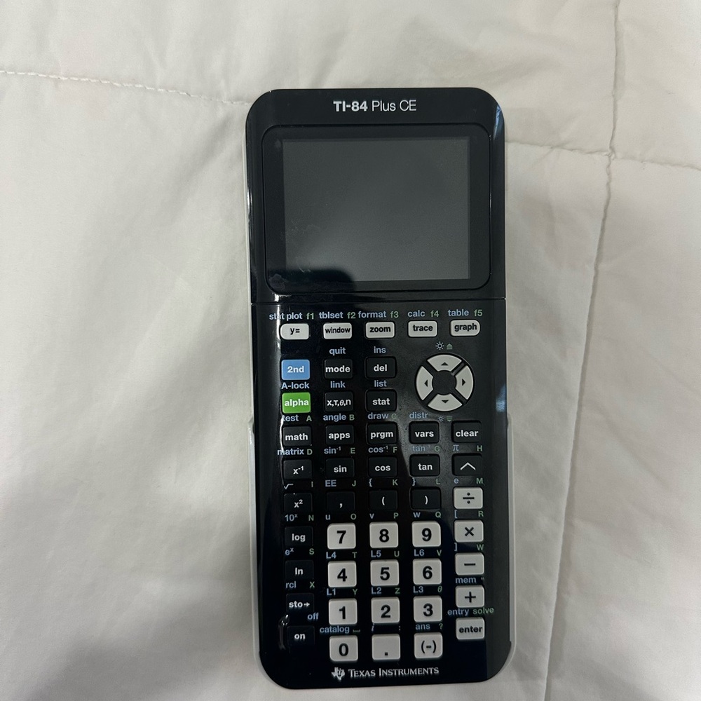 Texas Instruments TI-84 Plus CE in Black
